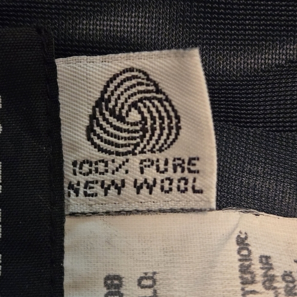 Vintage 80s Sag Harbor 100% Wool Pencil Skirt NWT Hunter Green Pure New Wool 12 - Picture 10 of 13